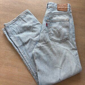 Levi's Ribcage Straight Ankle Jeans
